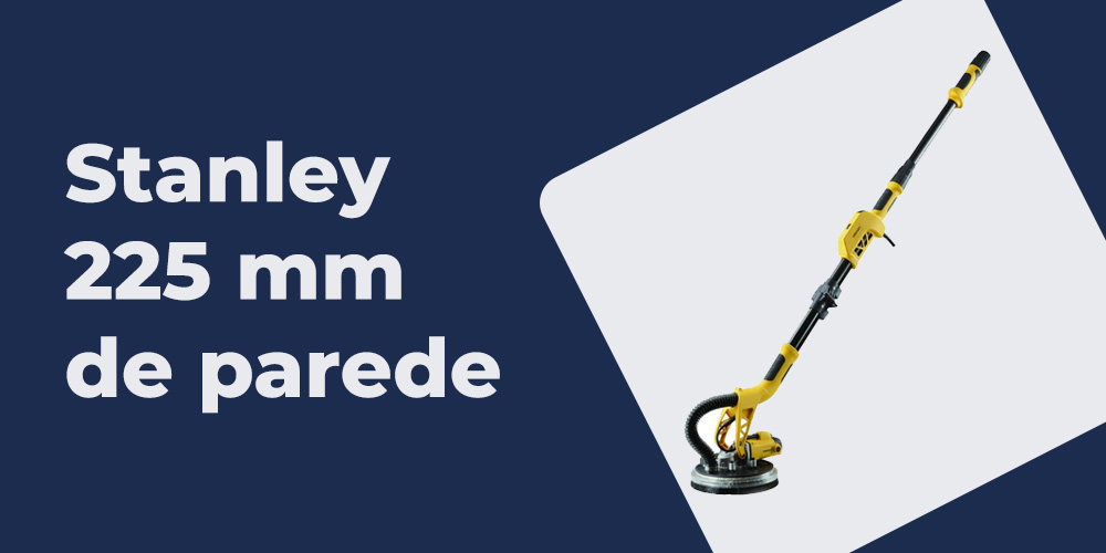 Lixadeira de Parede Roto Orbital 225 mm com Led 720W