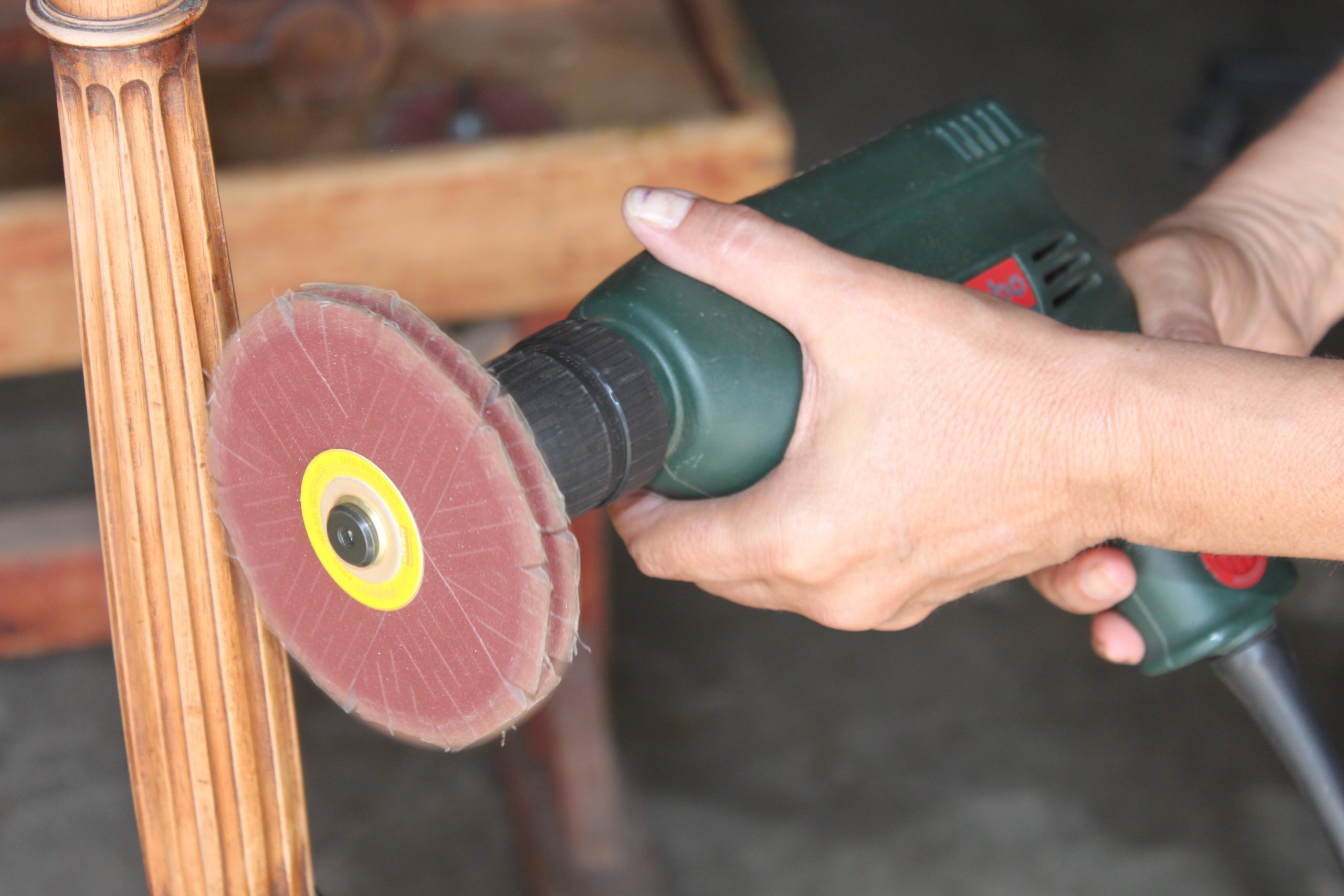 Lixadeira para madeira