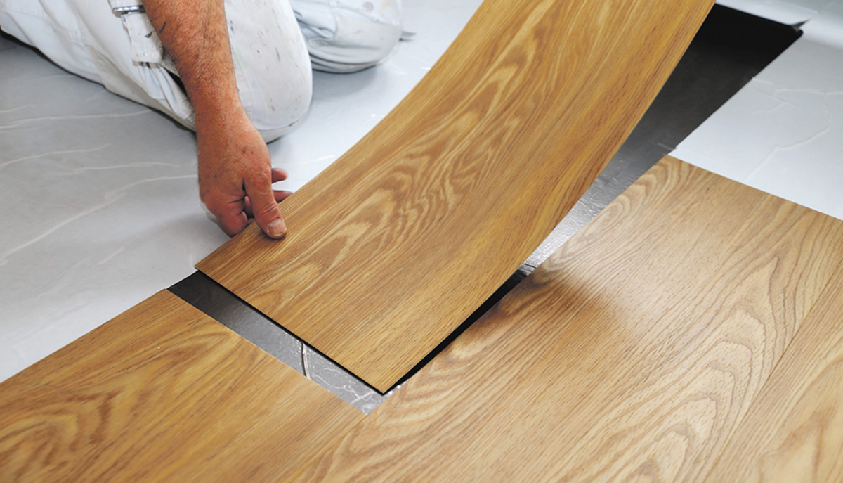 Instalação de piso vinílico